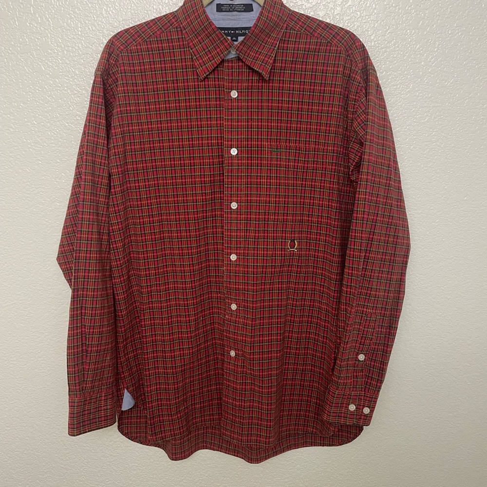 TOMMY HILFIGER Mens Button Up